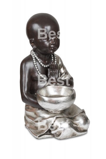 Black young buddha