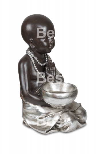 Black young buddha