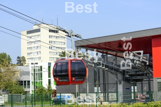 A cable railway