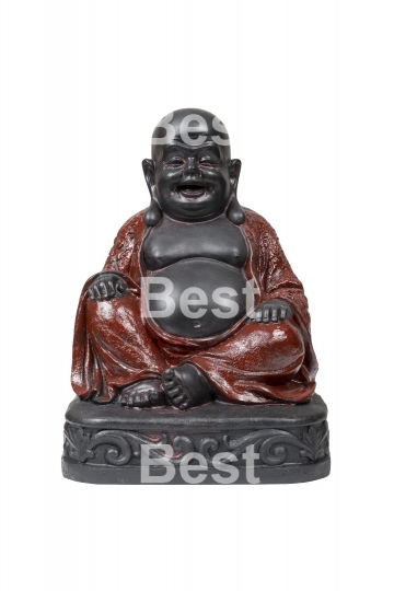 Black smiling Buddha