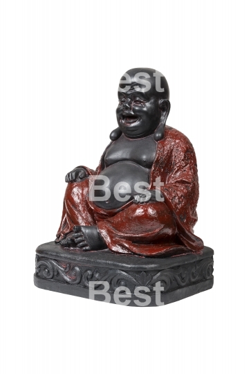 Black smiling Buddha