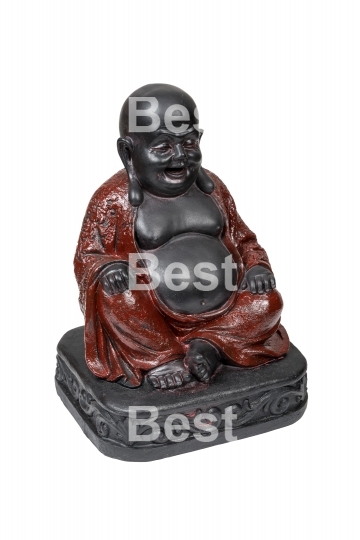 Black smiling Buddha