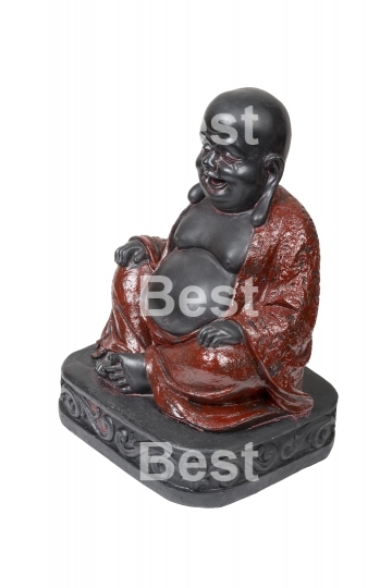 Black smiling Buddha