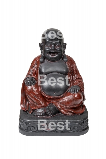 Black smiling Buddha