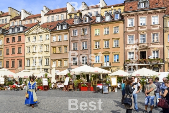  Old Town Market Place in Warsaw