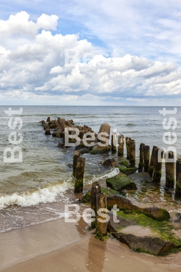 A breakwater