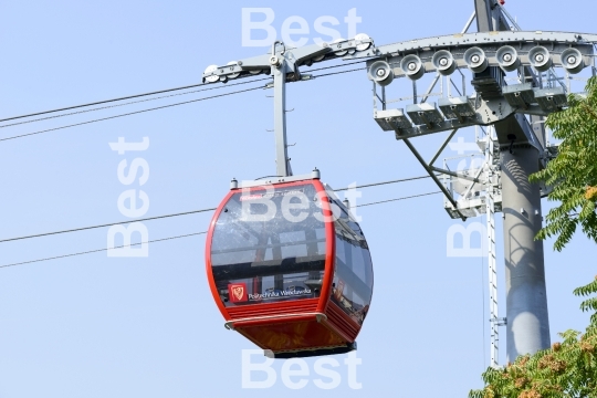 A cable railway