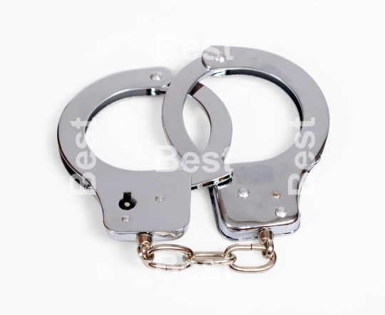 A pair of handcuffs