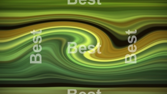 Abstract green wave background.