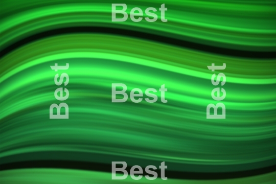 Abstract green wave background.