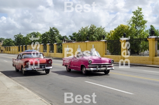 American classic cars in Havana