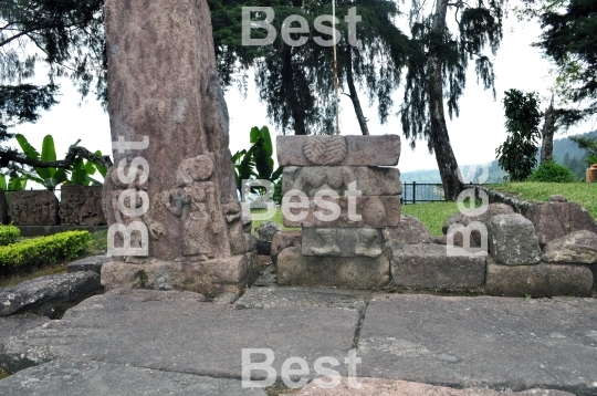 Ancient erotic Temple Candi Sukuh