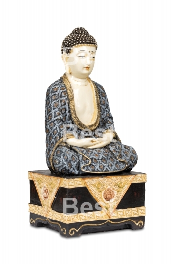 Antique colorful Buddh
