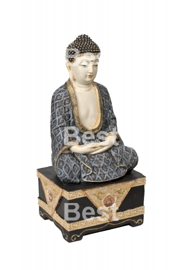 Antique colorful Buddha