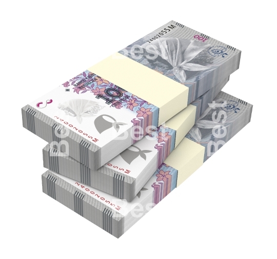Argentina pesos isolated on white background