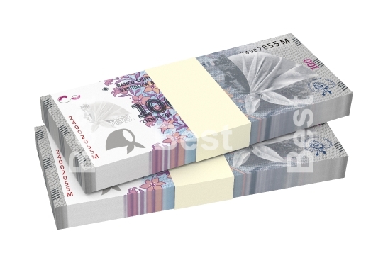 Argentina pesos isolated on white background