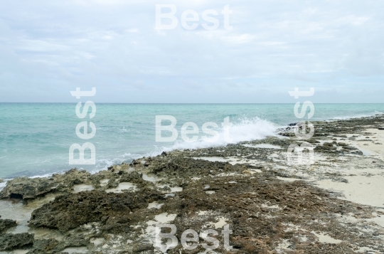 Atlantic ocean in Cayo Guillermo