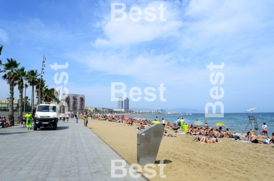 Barceloneta beach