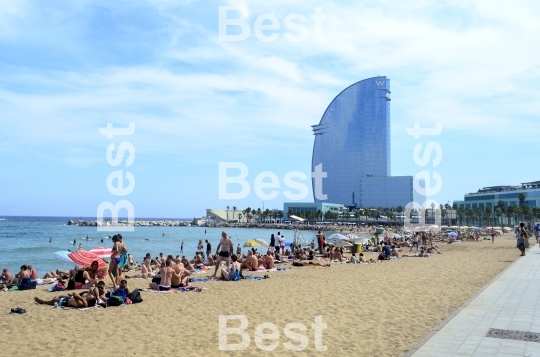 Barceloneta beach