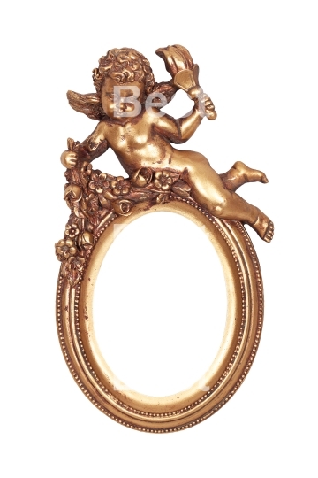 Baroque gold picture frame