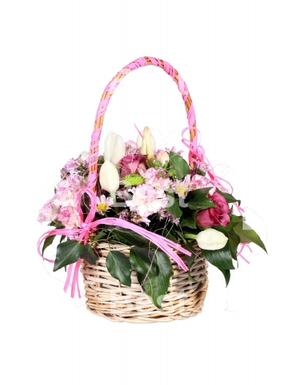 Basket of flowers