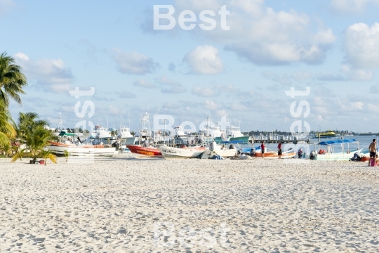 Beach in Isla Mujeres, Mexico