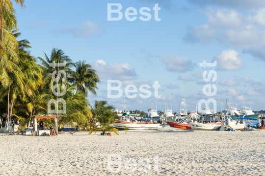 Beach in Isla Mujeres, Mexico