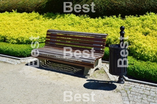 Bench in the park