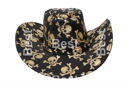 Black pirate hat