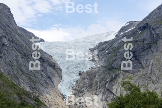 Briksdalsbreen glacier