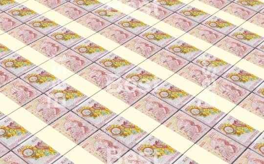 British pound bills stacks background