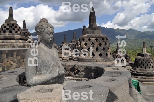 Buddhist temple Borobudur