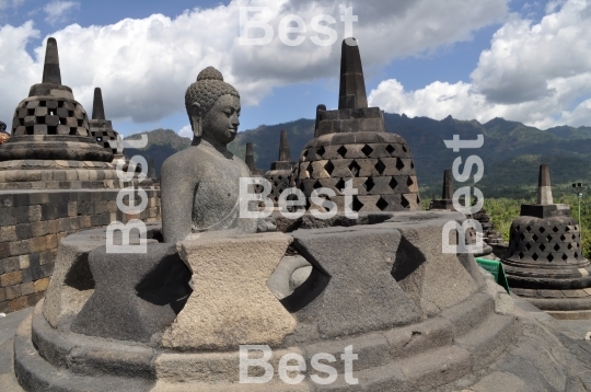 Buddhist temple Borobudur