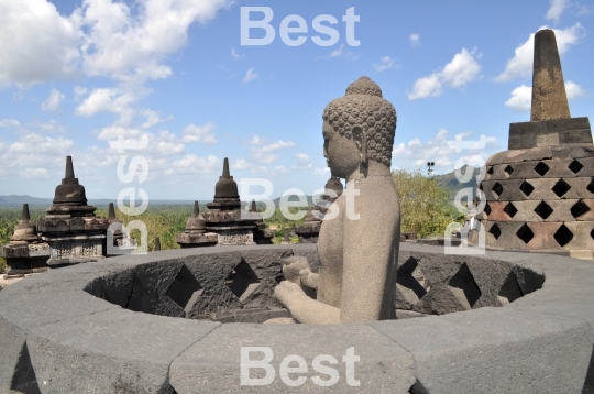 Buddhist temple Borobudur