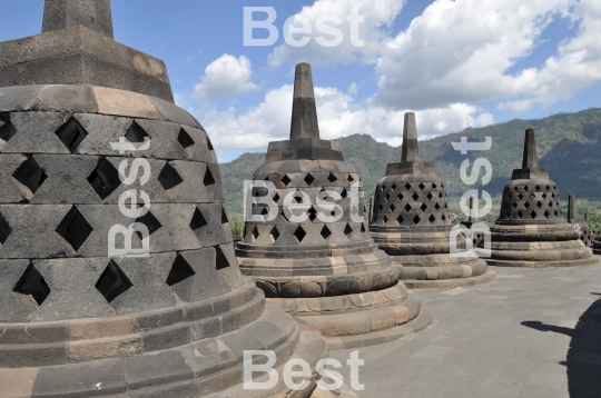 Buddhist temple Borobudur