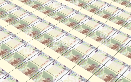 Cambodian money bills stacks background