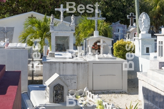 Cemetery in Isla Mujeres