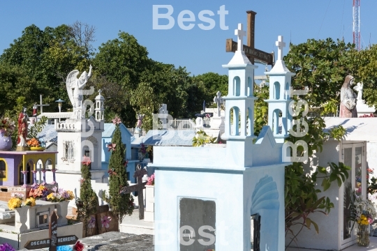 Cemetery in Isla Mujeres