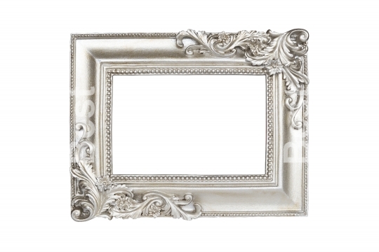 Champagne carved picture frame