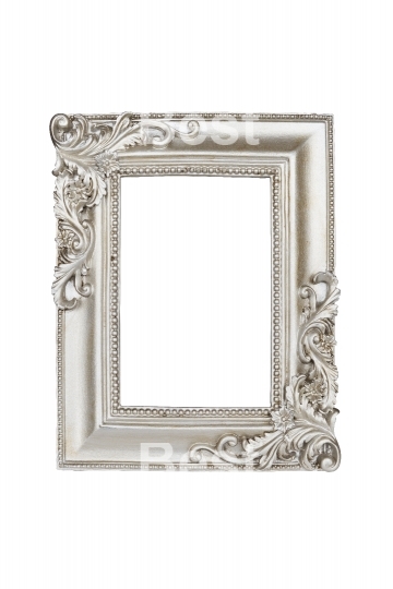 Champagne carved picture frame