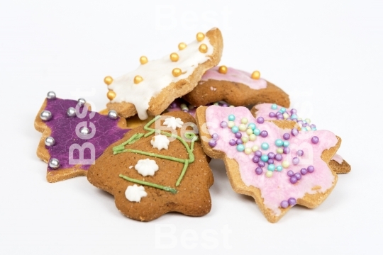 Christmas gingerbread cookies