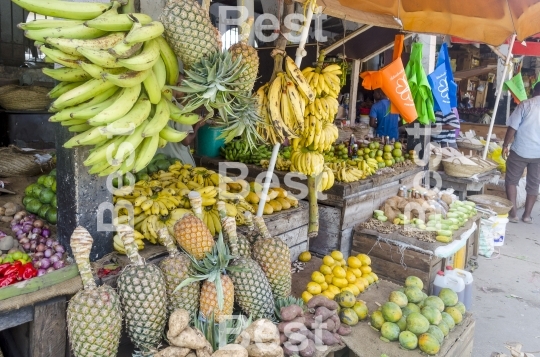 City market in Stone Town