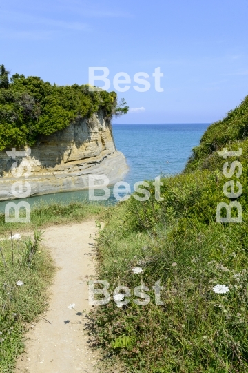 Cliffs near Sidari