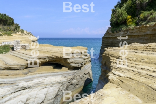 Cliffs near Sidari