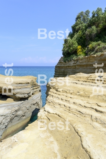 Cliffs near Sidari