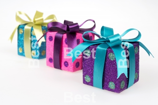 Colorful gift boxes