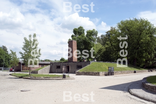 Concentration camp in Oswiecim