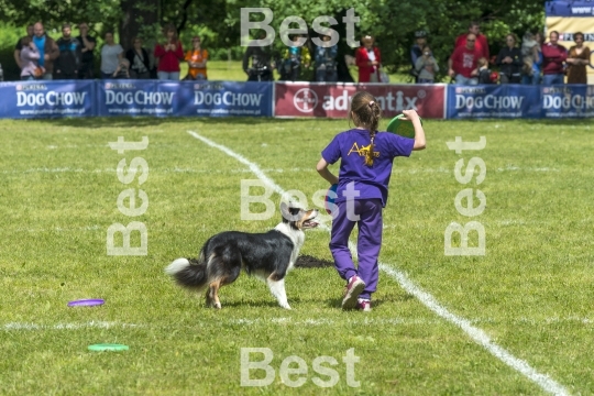 Dog Chow Disc Cup in Wroclaw, Poland Juni 1, 2014