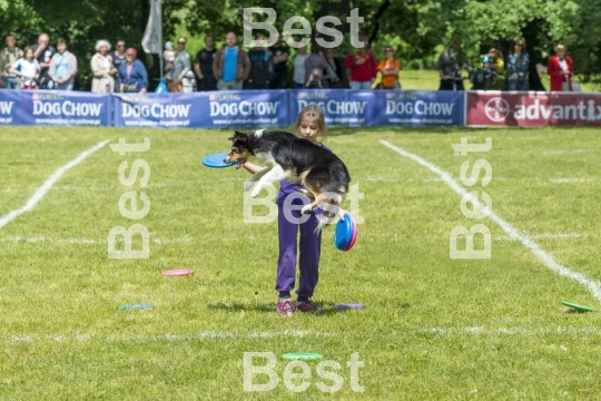 Dog Chow Disc Cup in Wroclaw, Poland Juni 1, 2014