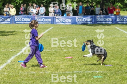 Dog Chow Disc Cup in Wroclaw, Poland Juni 1, 2014